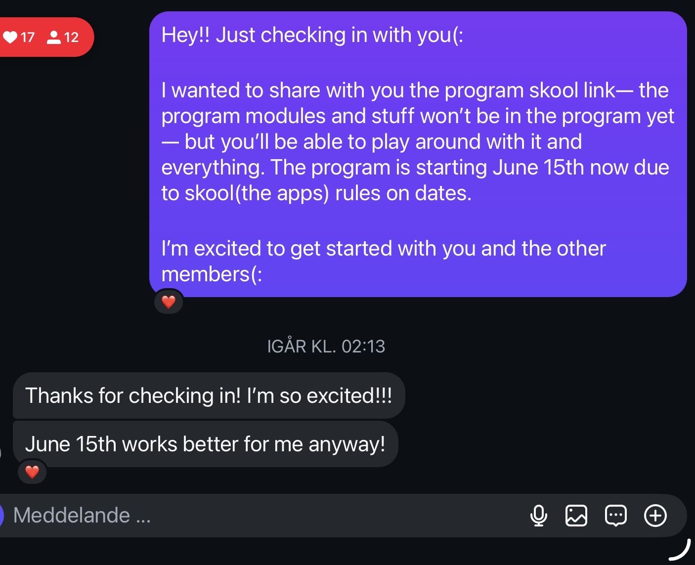 Client message 2